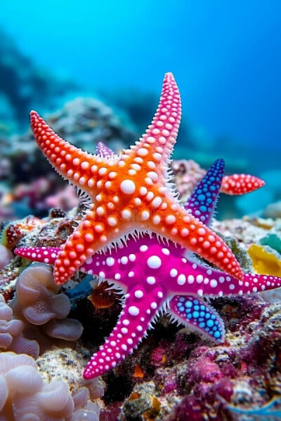 海底万花筒：珊瑚礁与精灵鱼群的静谧对话
