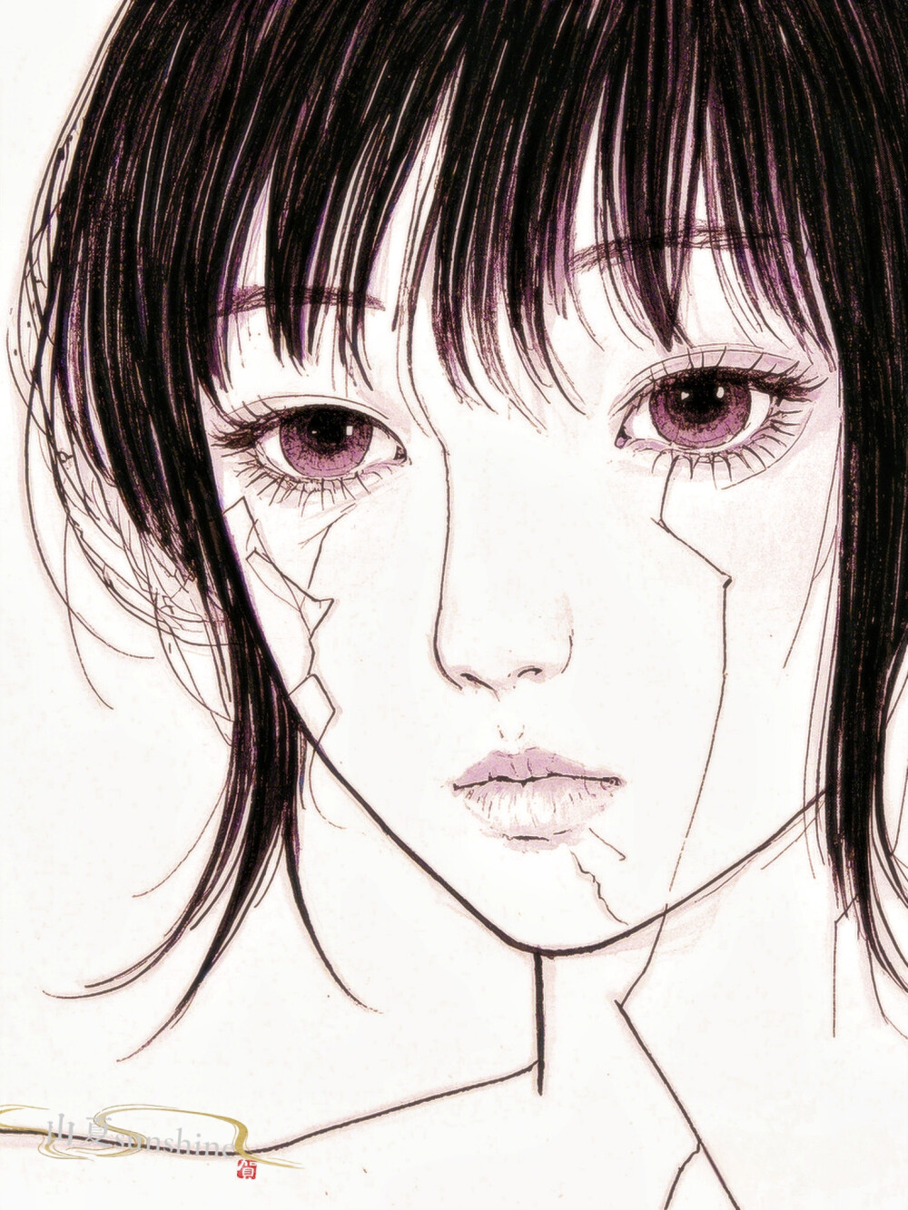 人总会在崩溃中反反复复重生，破碎愈合，循环往复。#草稿流#infp#不死小姐