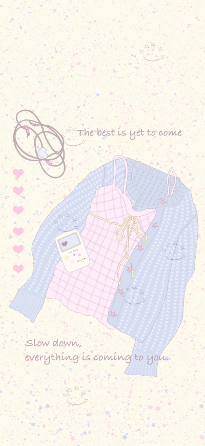 ▸ins壁纸
"在自己的小世界里做最快乐的人"