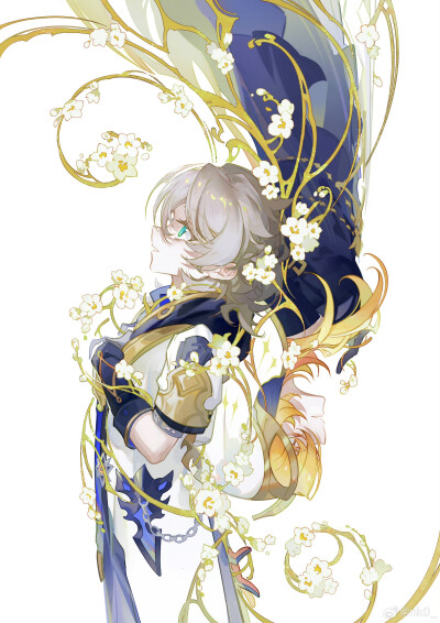 原神 阿贝多 莱茵多特
黄金丝
画师见水印