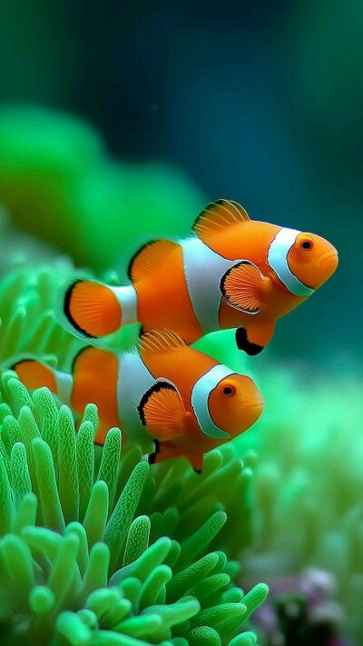 海底万花筒：珊瑚礁与精灵鱼群的静谧对话
