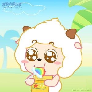 喜羊羊与灰太狼小羊可爱头像