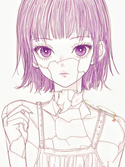 人总会在崩溃中反反复复重生，破碎愈合，循环往复。#草稿流#infp#不死小姐