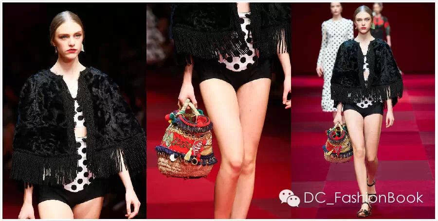Dolce & Gabbana2015春夏走秀如期在米兰上演