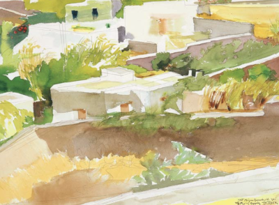 帕纳约蒂斯·特西斯出生于希腊，1937 年随家迁往比雷埃夫斯。他于 1949 年毕业于雅典美术学院，师从帕塞里斯等教授，之后于 1953–1956 年间获国家奖学金赴巴黎国立美术学院深造。回国后，他在 1948 年于 Romvos 画廊…