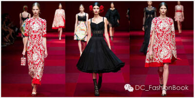 Dolce & Gabbana2015春夏走秀如期在米兰上演