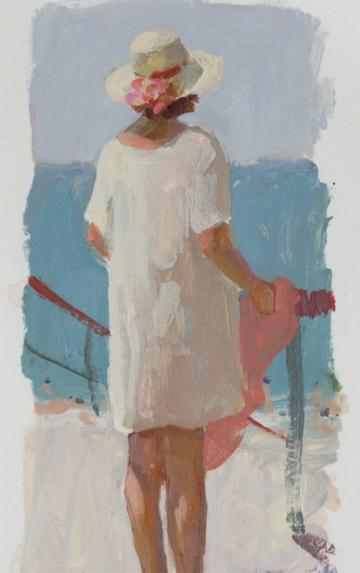 莉娜·里沃是一位俄罗斯当代色粉与油画画家，现居葡萄牙，以其充满光感和诗意的绘画风格而受到广泛关注。她的作品多描绘日常生活场景、花卉、静物以及户外风景，尤其善于通过色彩与光影表现温暖而抒情的氛围，透露出…