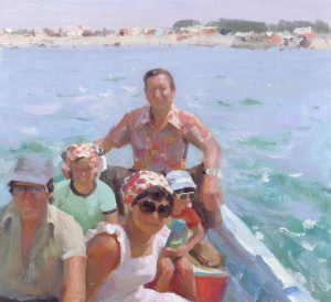 莉娜·里沃是一位俄罗斯当代色粉与油画画家，现居葡萄牙，以其充满光感和诗意的绘画风格而受到广泛关注。她的作品多描绘日常生活场景、花卉、静物以及户外风景，尤其善于通过色彩与光影表现温暖而抒情的氛围，透露出对自然与生活的热爱。里沃的创作带有强烈的印象派气息，笔触自由、色调明快，既有松弛的写意感，又保留了对象的形体与情绪。她擅长运用柔和而层叠的色粉来捕捉瞬间的光线变化，使画面呈现出轻盈、通透而富有质感的效果。