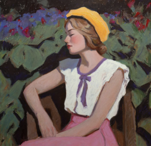 莉娜·里沃是一位俄罗斯当代色粉与油画画家，现居葡萄牙，以其充满光感和诗意的绘画风格而受到广泛关注。她的作品多描绘日常生活场景、花卉、静物以及户外风景，尤其善于通过色彩与光影表现温暖而抒情的氛围，透露出对自然与生活的热爱。里沃的创作带有强烈的印象派气息，笔触自由、色调明快，既有松弛的写意感，又保留了对象的形体与情绪。她擅长运用柔和而层叠的色粉来捕捉瞬间的光线变化，使画面呈现出轻盈、通透而富有质感的效果。