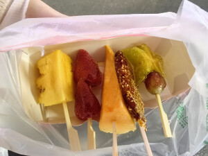 前两天去夜市吃了点东西都不好吃