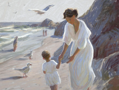 莉娜·里沃是一位俄罗斯当代色粉与油画画家，现居葡萄牙，以其充满光感和诗意的绘画风格而受到广泛关注。她的作品多描绘日常生活场景、花卉、静物以及户外风景，尤其善于通过色彩与光影表现温暖而抒情的氛围，透露出…