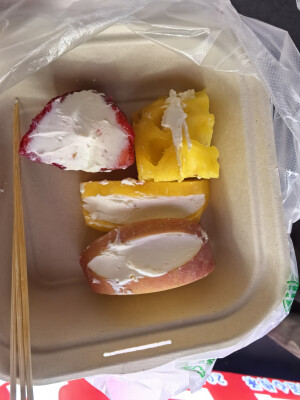 前两天去夜市吃了点东西都不好吃