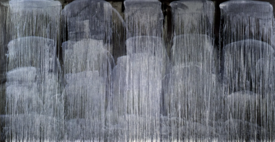 帕特·斯蒂尔，《十六道梦境、记忆与情感的瀑布》（1990）。