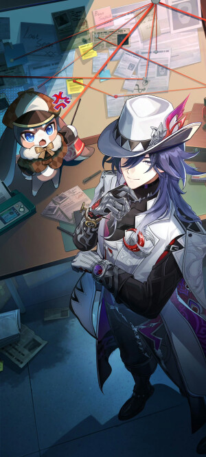 崩铁  不死途
【星铁帕姆日推2026年4月月历壁纸】
「要是今天抓不到偷便当的家伙，我们就得一直饿肚子了帕！」 ​​​