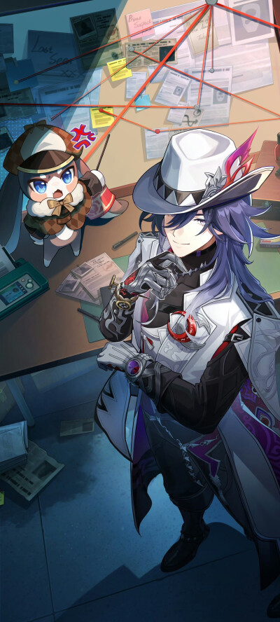 崩铁 不死途
【星铁帕姆日推2026年4月月历壁纸】
「要是今天抓不到偷便当的家伙，我们就得一直饿肚子了帕！」 ​​​