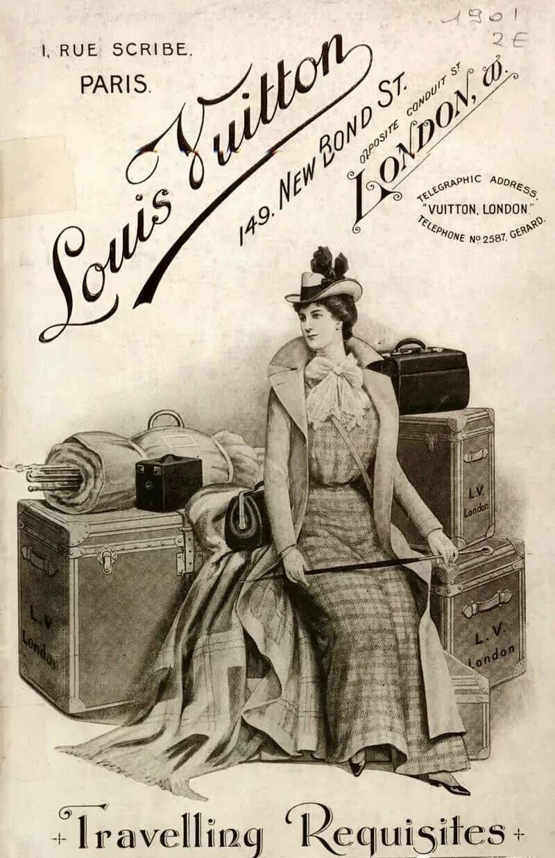 路易·威登的宣传海报