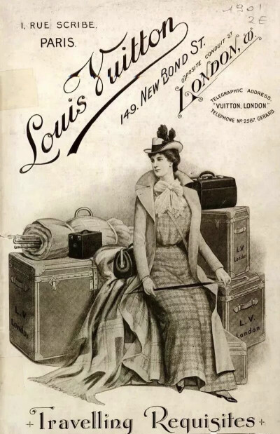 路易·威登的宣传海报