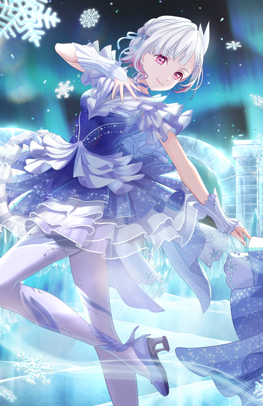 #Link！Like！LoveLive！# 『102ND LEGENDARY COLLECTION -Bloom Garden Party-』卡池卡面
LR ［不可思议与你与图书馆］ 乙宗梢
LR ［ICY］ 夕雾缀理
LR ［能够成为朋友的地方］ 藤岛慈
终于完整了
