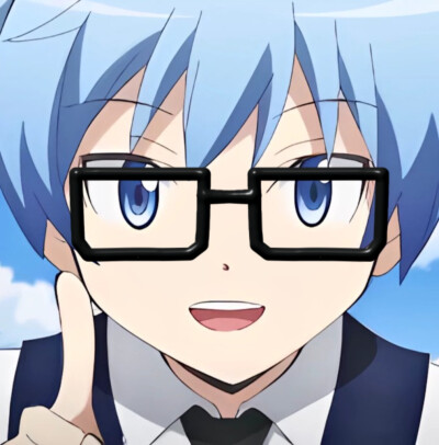 自己P的emoji潮田渚版！