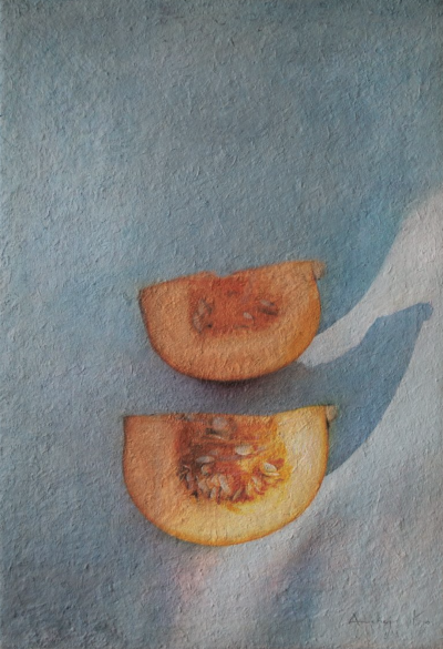 英国艺术家Andrejs Dinvalds （安德烈•丁瓦尔兹） 1970年出生于拉脱维亚里加，曾在波罗地海的媒体公司承担过多个电视频道的视觉设计工作。Andrejs画的通常都是非常简单常见的器皿，水果或者鲜花，多以俯视的角度，…