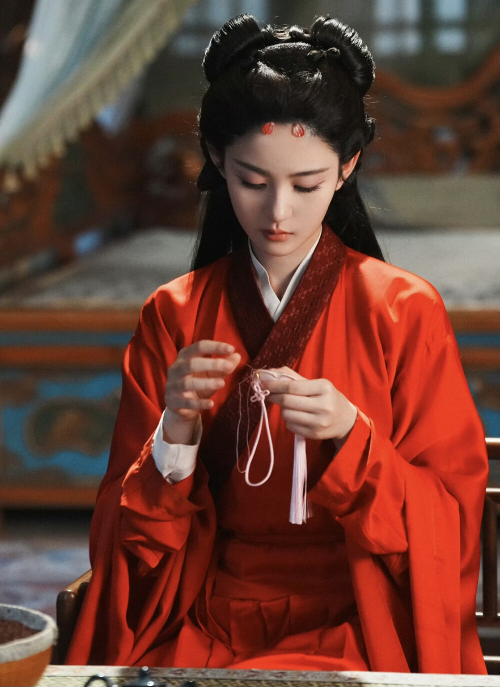 在你眉梢种红豆