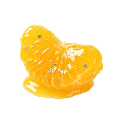 橘子瓣白底头像