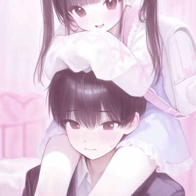 动漫情侣头像ai xhs布偶