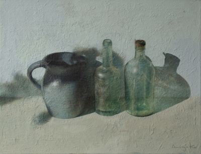 英国艺术家Andrejs Dinvalds （安德烈•丁瓦尔兹） 1970年出生于拉脱维亚里加，曾在波罗地海的媒体公司承担过多个电视频道的视觉设计工作。Andrejs画的通常都是非常简单常见的器皿，水果或者鲜花，多以俯视的角度，…