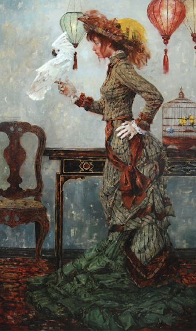 杰夫·沃茨是一位美国当代具象画家、插画师与艺术教育家，以充满表现力的人物绘画与强烈的写实功底而著称。他出生并成长于加利福尼亚，自幼对绘画和电影有着浓厚兴趣，早期曾为娱乐与电影行业工作，之后逐渐将重心转…