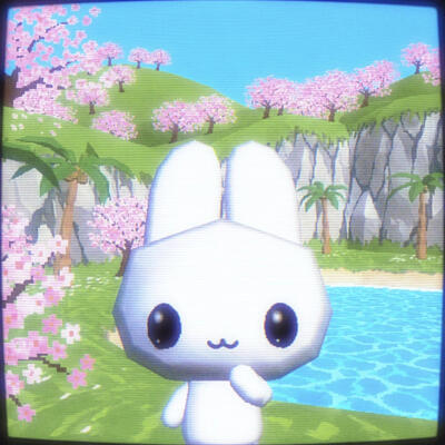 古早萌物小兔子可爱头像