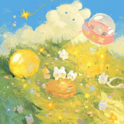 可爱梦幻兔子插画
原画师gummyy.y
小红地瓜Gummy