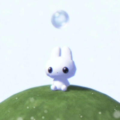 古早可爱兔子头像