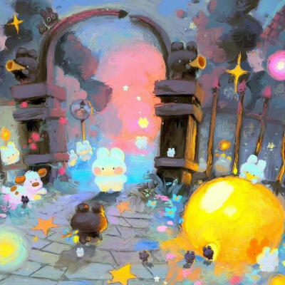 可爱梦幻兔子插画
原画师gummyy.y
小红地瓜Gummy