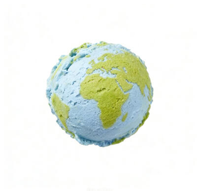 冰激凌球白底头像