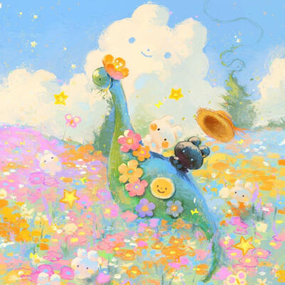 可爱梦幻兔子插画
原画师gummyy.y
小红地瓜Gummy