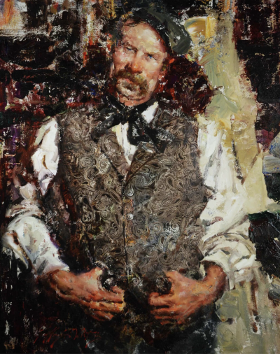 杰夫·沃茨是一位美国当代具象画家、插画师与艺术教育家，以充满表现力的人物绘画与强烈的写实功底而著称。他出生并成长于加利福尼亚，自幼对绘画和电影有着浓厚兴趣，早期曾为娱乐与电影行业工作，之后逐渐将重心转…