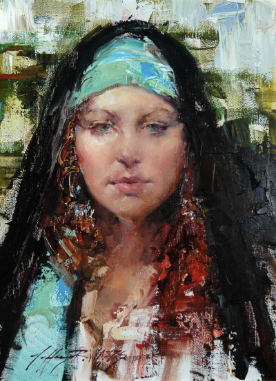 杰夫·沃茨是一位美国当代具象画家、插画师与艺术教育家，以充满表现力的人物绘画与强烈的写实功底而著称。他出生并成长于加利福尼亚，自幼对绘画和电影有着浓厚兴趣，早期曾为娱乐与电影行业工作，之后逐渐将重心转…