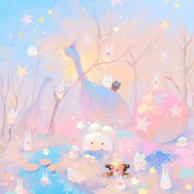 可爱梦幻兔子插画
原画师gummyy.y
小红地瓜Gummy