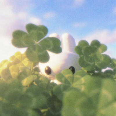 古早可爱兔子头像