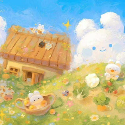 可爱梦幻兔子插画
原画师gummyy.y
小红地瓜Gummy