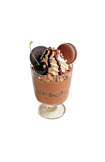 芭菲甜品白底头像