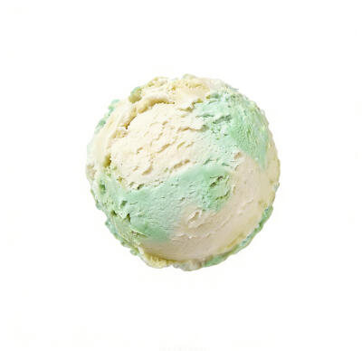 冰激凌球白底头像