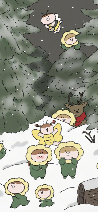 可爱壁纸·图源微博