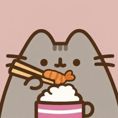 胖吉猫可爱头像