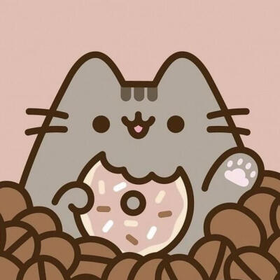 胖吉猫可爱头像