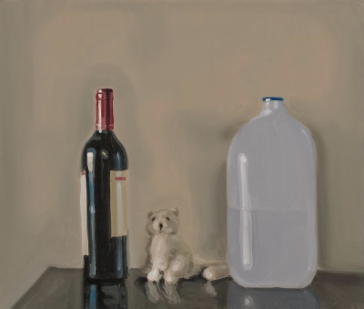 罗伯特·罗素（美国）的作品带有强烈的“概念写实主义”（Conceptual Realism）气质，一方面画工精细、写实风格明显，另一方面他用作品表达记忆、身份、欲望与真实性等主题。他经常以看似平凡或温馨的日常物品、瓷器…