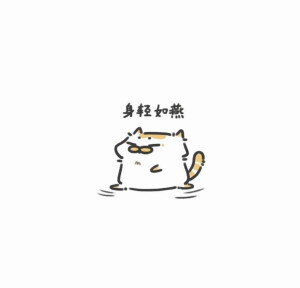 卡通小猫头