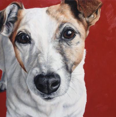 卡琳·内延胡伊斯是一位荷兰当代具象画家，以充满情绪张力与绘画质感的人物绘画而受到关注。她的创作建立在写实基础之上，同时强调笔触、材料与图像之间的关系，使作品在再现与表现之间形成鲜明张力。