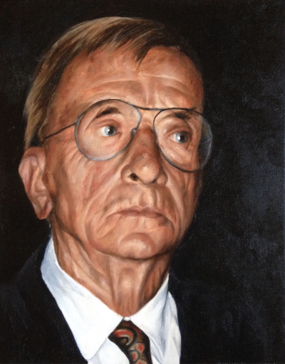 卡琳·内延胡伊斯是一位荷兰当代具象画家，以充满情绪张力与绘画质感的人物绘画而受到关注。她的创作建立在写实基础之上，同时强调笔触、材料与图像之间的关系，使作品在再现与表现之间形成鲜明张力。