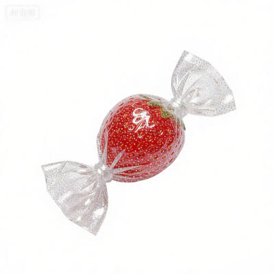 草莓 草莓糖果白底头像